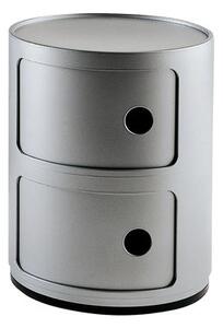 Componibili Storage - 2 elements by Kartell Grey