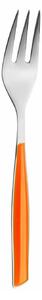 GLAMOUR 6 CAKE FORKS - Orange