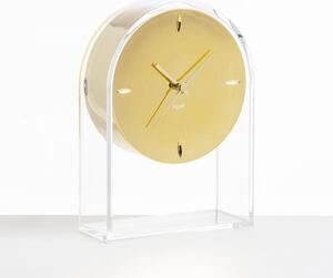 L'Air du temps Desk clock - / H 30 cm by Kartell Gold/Transparent