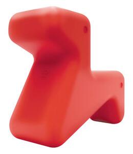 Doraff Children stool - / Polythene - Multi-position by Alessi Red