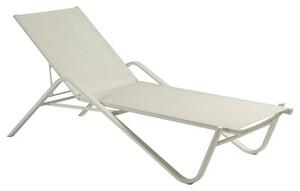 Holly Sun lounger - Stackable sun-lounger by Emu White