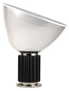 Taccia LED Small Table lamp - Glass diffusor / H 48 cm by Flos Black/Transparent