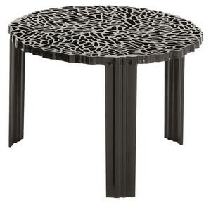 T-Table Medio Coffee table - H 36 cm by Kartell Black