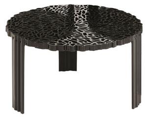 T-Table Basso Coffee table - H 28 cm by Kartell Black