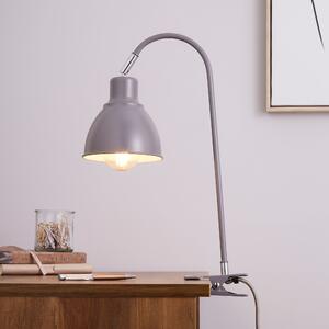 Galley Clip On Task Lamp Grey