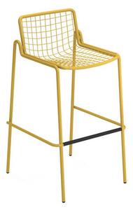 Rio R50 Stackable bar stool - / H 74 cm - Metal by Emu Yellow