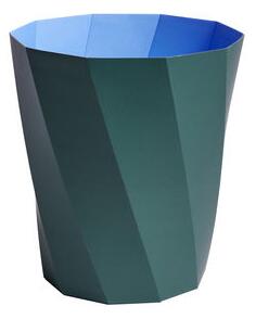 Paper Paper Wastepaper basket - / Recycled paper - Ø 28 x H 30.5 cm by Hay Green