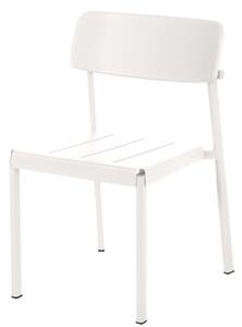 Shine Stackable chair - Metal by Emu White