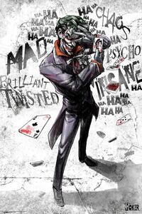 Poster DC Comics - Joker Type, (61 x 91.5 cm)