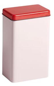 Sowden Airtight box - / H 20 cm - Metal by Hay Pink/Red