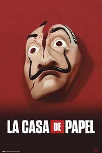 Poster Money Heist - Mask, (61 x 91.5 cm)