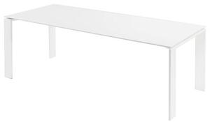 Four Outdoor Rectangular table by Kartell White