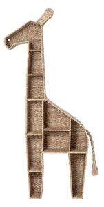 Girafe Bookcase - / free-standing - L 46 x H 148 cm by Bloomingville Beige/Natural wood