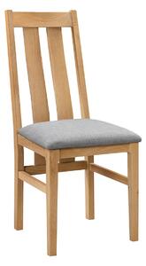Cotswold Oak Dining Chair With Fabric Seat