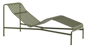 Palissade Sun lounger - / R & E Bouroullec - Steel by Hay Green