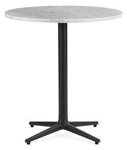 Allez 4L OUTDOOR Round table - / Ø 70 cm - Marble by Normann Copenhagen White