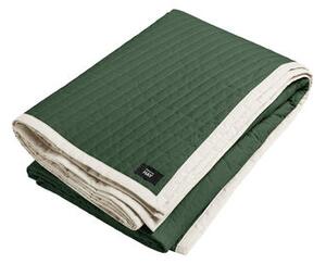 Bias Plaid - / Quilted - 245 x 195 cm by Hay White/Green