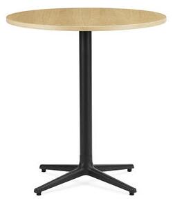 Allez 4L INDOOR Round table - / Ø 70 cm - Oak by Normann Copenhagen Natural wood