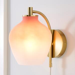 Juliet Easy Fit Plug In Wall Light Pink