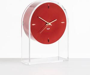 L'Air du temps Desk clock - / H 30 cm by Kartell Red/Transparent