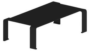 Spin Large Coffee table - / 130 x 73 x H 36 cm by Zeus Black