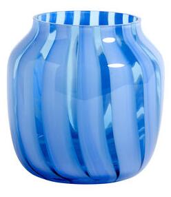 Juice Vase - / Low - Ø 22 x H 22 cm by Hay Blue