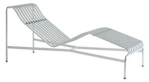 Palissade Sun lounger - / R & E Bouroullec - Galvanised steel by Hay Grey/Silver/Metal