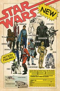 Poster Star Wars - Action Figures, (61 x 91.5 cm)