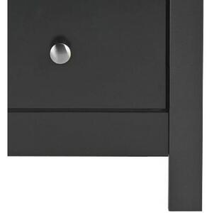 Florence Black 4+2 Wooden Chest of Drawers