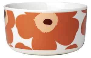 Unikko Bowl - / Ø 12,5 x H 6,5 cm - 50 cl by Marimekko Orange