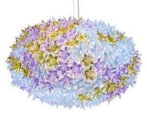 Bloom Bouquet Pendant - Round - Large - Ø 53 cm x H 35 cm by Kartell Purple