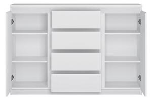Fribo White 2 Doors & 4 Drawers Sideboard