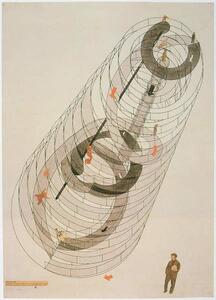 Moholy-Nagy, Laszlo - Fine Art Print Kinetic Construction, (30 x 40 cm)