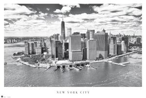 Poster New York City - Airview, (91.5 x 61 cm)