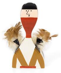 Wooden Dolls - No. 10 Decoration - / By Alexander Girard, 1952 by Vitra Multicoloured