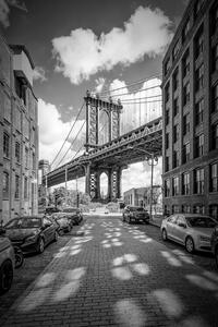 Art Photography NEW YORK CITY Manhattan Bridge, Melanie Viola, (26.7 x 40 cm)