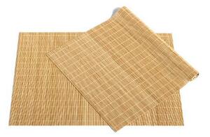 Bamboo Placemat - / Set of 2 by Hay Beige/Natural wood