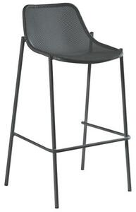 Round Bar chair - Metal - H 78 cm by Emu Metal