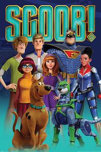 Poster Scoob! - Scooby Gang and Falcon Force, (61 x 91.5 cm)