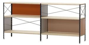 Eames Storage Unit ESU Shelf - / 2 levels - L 179,5 x H 82 cm by Vitra Multicoloured