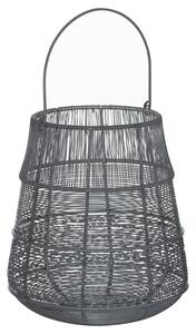 Glowray Grey Conical Wire Lantern
