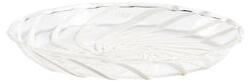 Spin Petit fours plates - / Set of 2 - Glass by Hay White