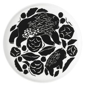Karhuemo Dessert plate - / Ø 20 cm by Marimekko Green