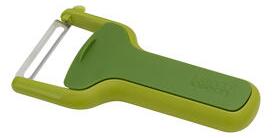 SafeStor Vegetable, potato peeler - / Integrated blade protection by Joseph Joseph Green