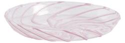 Spin Petit fours plates - / Set of 2 - Glass by Hay Pink