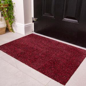 Red Durable Eco-Friendly Washable Doormats | Hunter