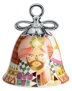 Holy Family Bauble - Caspar - Hand painted Bone China by Alessi Multicoloured