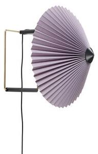 Matin Small Wall light with plug - / LED - Ø 30 cm by Hay Purple