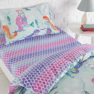 Mermaid Kids Fitted Bed Sheet Multicolour