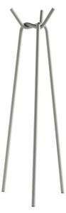 Knit Standing coat rack - / Steel - H 161 cm by Hay Grey